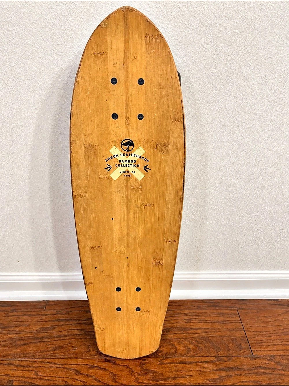 Arbor Pocket Rocket Bamboo Skateboard Brown & Cream